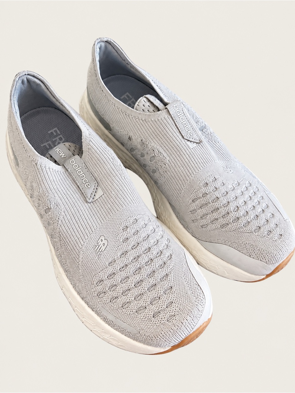 New Balance Fresh Foam X 1080 Slip-On Gray Knit Sneakers Men’s Size 11